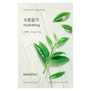 Innisfree squeeze energy mask green tea 1000x1000