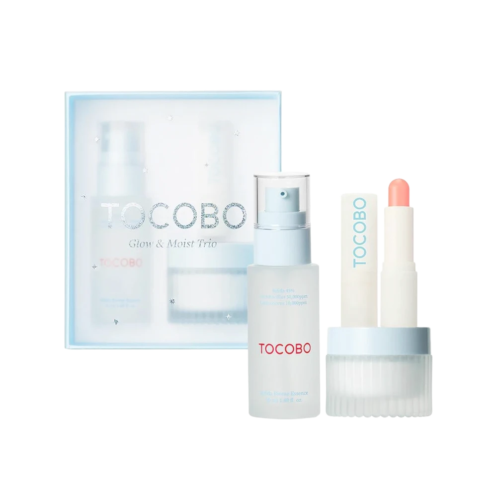 TOCOBO Glow & Moist Trio ギフトセット Glow & Moist Trio Set