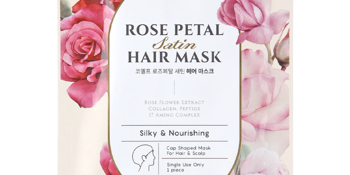 Rose Petal Satin Hair Mask Surisuri