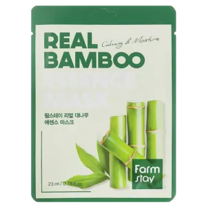 Farmstay | Real Bamboo Essence Mask | Surisuri