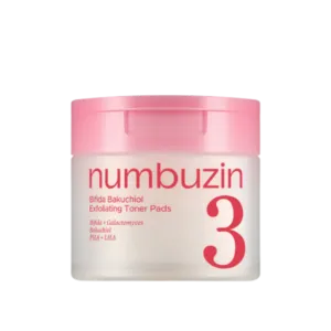 Numbuzin - No. 3 Bifida Bakuchiol Exfoliating Toner Pads