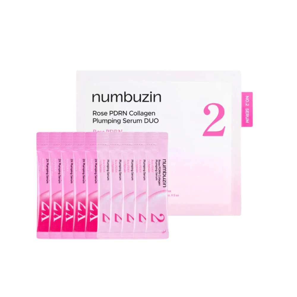 No. 2 Rose PDRN Collagen Plumping Serum Duo | Surisuri