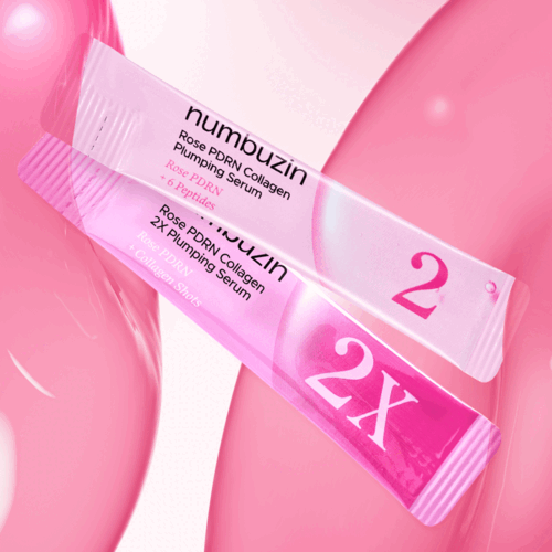 No. 2 Rose PDRN Collagen Plumping Serum Duo | Surisuri