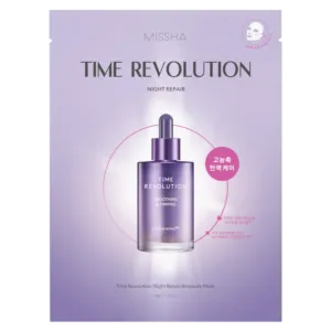Missha - Time Revolution Night Repair Ampoule Mask 5x